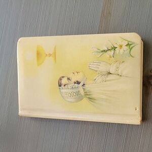 Vintage Celluloid Prayers and Instructions for Children